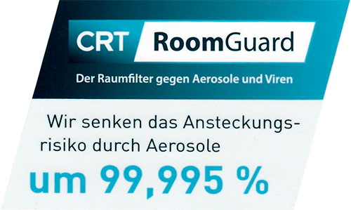 Hotel Friedrichs - Wir nutzen RommGuard-Raumfilter von CRT