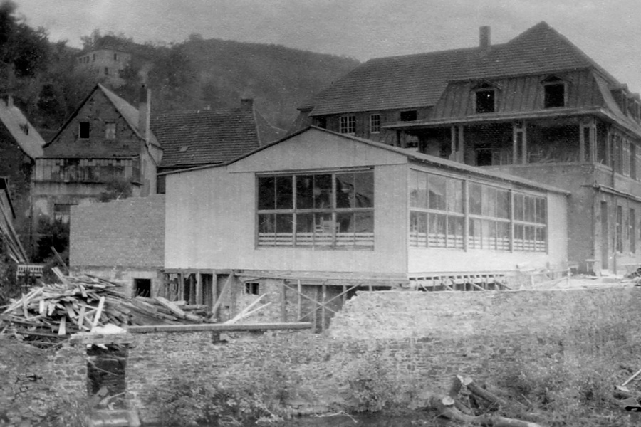 Wiederaufbau des Kurhotel Bungart (1949)