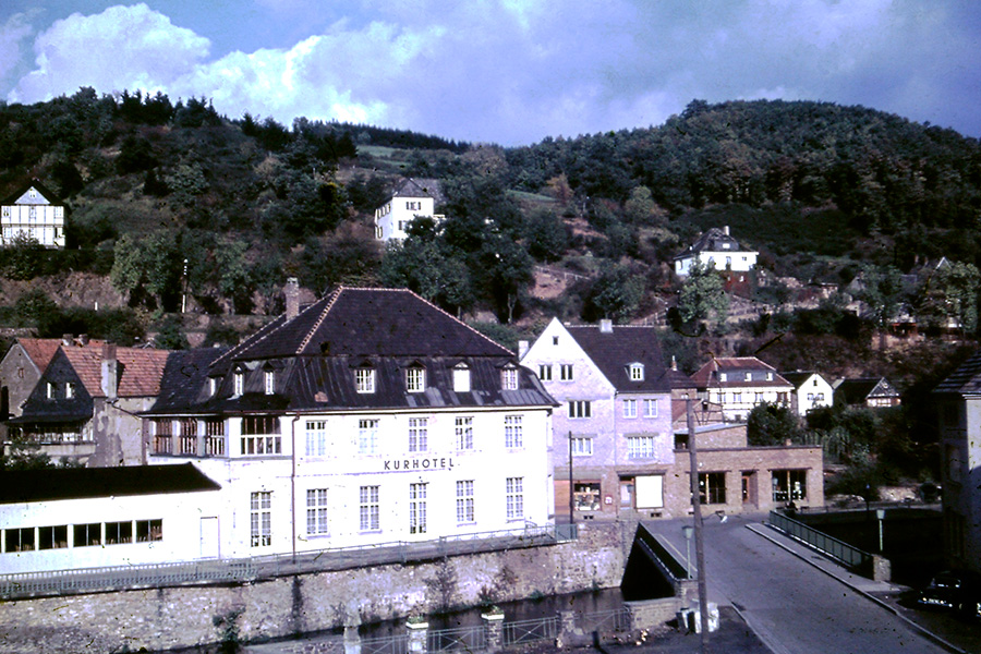 Blick auf das Kurhotel Bungart