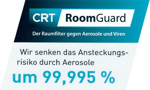 Hotel Friedrichs - Wir nutzen RommGuard-Raumfilter von CRT Hotel Friedrichs - Wir nutzen RommGuard-Raumfilter von CRT
